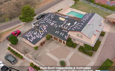 Shingle Roof Installation: 1280 W Calle Canada Nogales AZ 85621