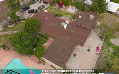 Shingle Roof Installation: 1240 W Calle Canada Nogales AZ 85621