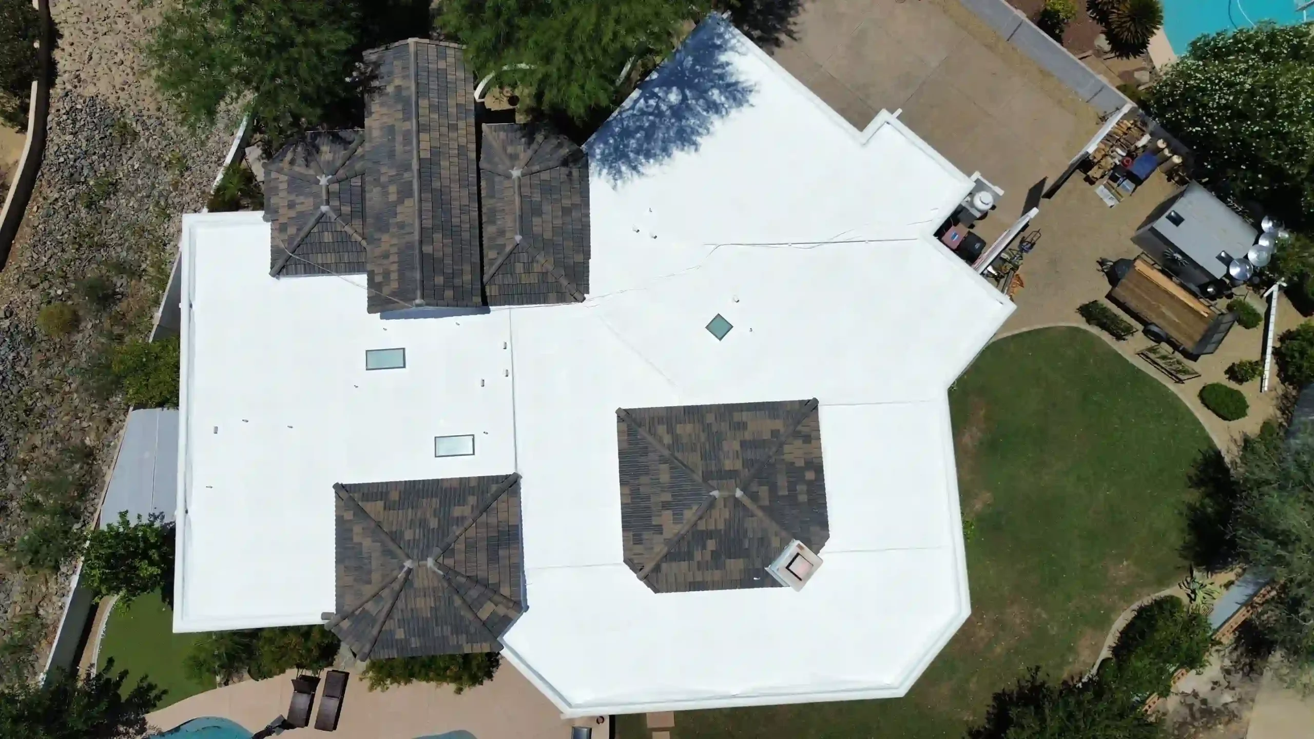 Foam Roof Installation